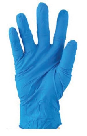 Nitrile Gloves Powder Free - Sky Blue, L, 5.0g (1000) Per Box - Cafe Supply