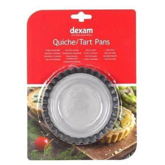 Non-Stick L/Base Mini Quiche 12Cm 4 Pack - Cafe Supply