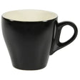 Onyx/White Long Black Cup 220Ml - Cafe Supply