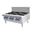 OPEN 6 BURNER COOK TOPS LPG AT80G6B-C-LPG - Cafe Supply