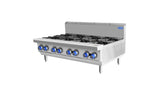 OPEN 8 BURNER COOK TOPS LPG AT80G8B-C-LPG - Cafe Supply