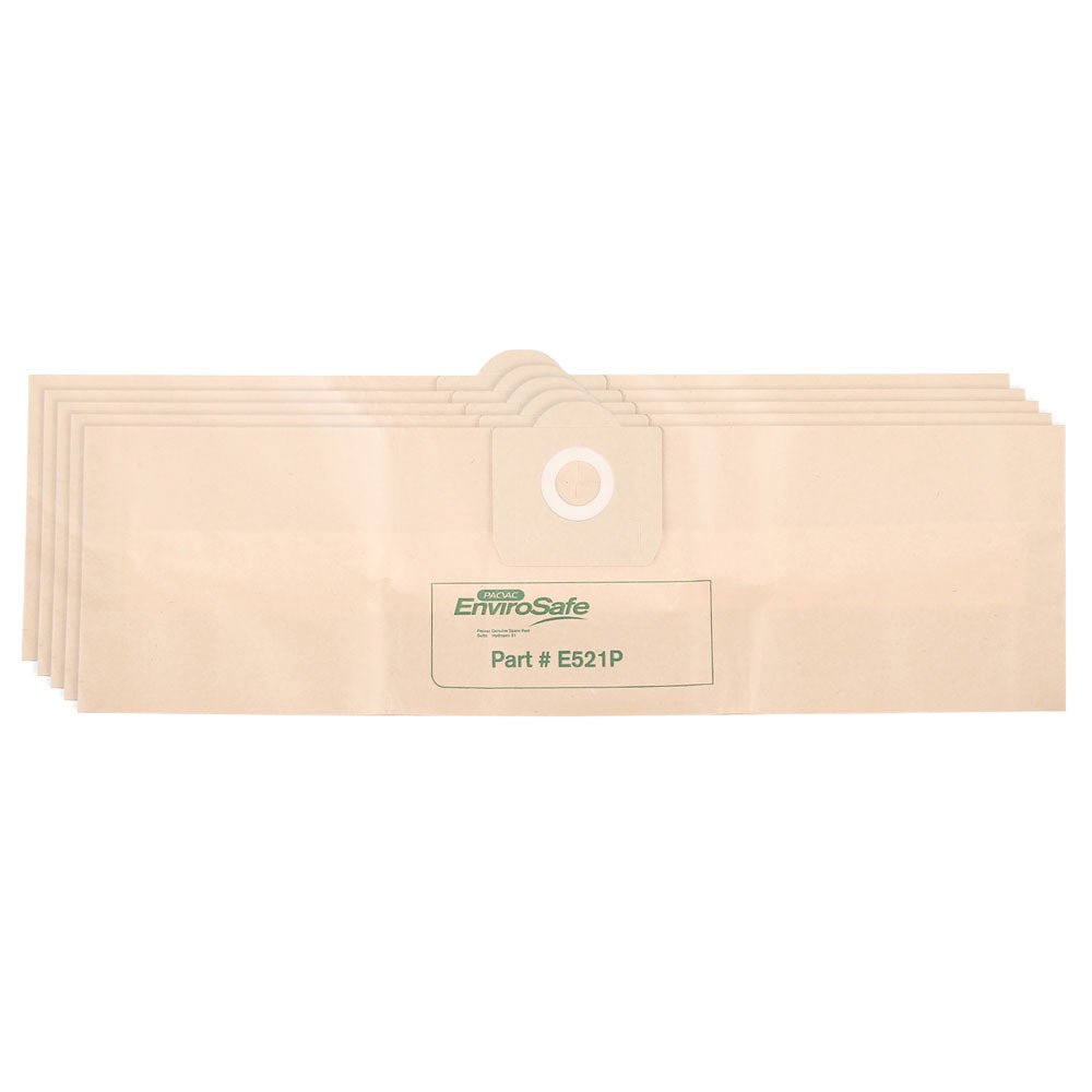 PACVAC HYDROPRO E210S PAPER BAG 5 PACK - Cafe Supply