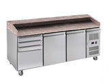 PZ2600TN 2 Door Marble Benchtop - Cafe Supply