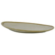 Sand Dune Triangular Narrow Plate 350Mm - Cafe Supply