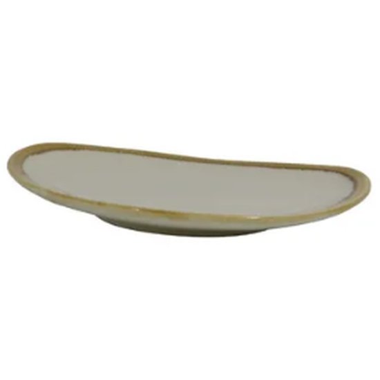 Sand Dune Triangular Wide Plate 170Mm - Cafe Supply