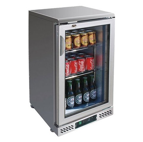 SC148SG single door SS Drink Cooler - Cafe Supply