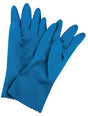 Silverline Latex Gloves - Blue, X-Large (192) Per Box - Cafe Supply