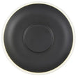 Smoke/White Matt Espresso Saucer - Cafe Supply