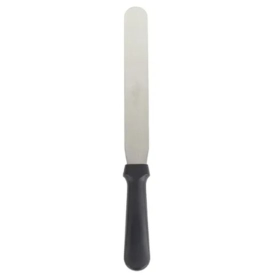 Spatula 200Mm Black Handle - Cafe Supply