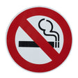 S/Adh Sign No Smoking (Symb) 225mm Round - Cafe Supply