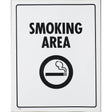 S/Adh Sign Smoking Area 290x230 - Cafe Supply