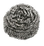 Stainless Steel Scourer - Silver, 50g (60) Per Box - Cafe Supply