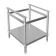 STAINLESS STEEL STAND ATSEC 600 GAS SERIES ATSEC-600 - Cafe Supply