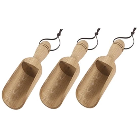 T&G Oak Scoop Large (3) - Cafe Supply