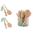 T&G Spoon Brush Set Green Cream (12) - Cafe Supply