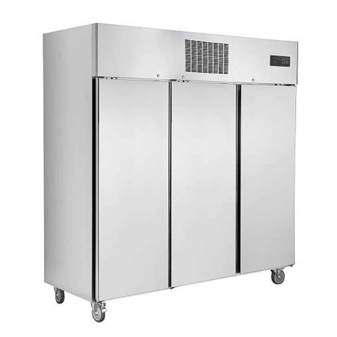 TROPICAL Thermaster 3 Door SS Fridge 1500L - Cafe Supply