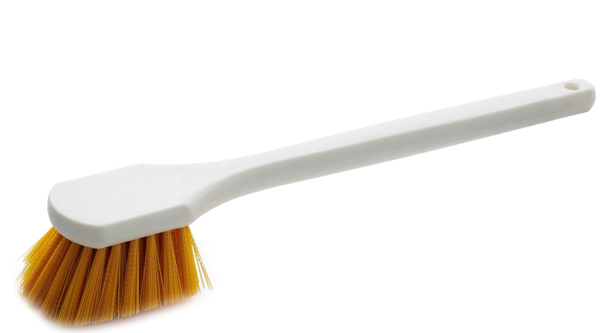 TRUST GONG Cleaning Brush Long Handle - YELLOW - Cafe Supply