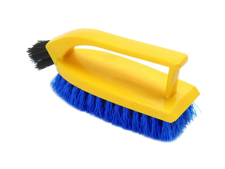 TRUST Iron Handle Scrub Brush, PP Fill - Yellow - Cafe Supply