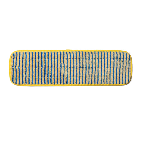 TRUST NAELC 46cm Microfibre Super Scrubber Fringe - Yellow - Cafe Supply