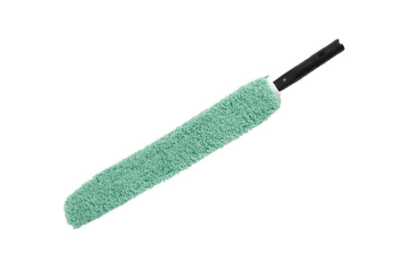 TRUST U-RAG Quick-Connect Flexible Dusting Wand with Microfiber Sleeve - Green - Cafe Supply