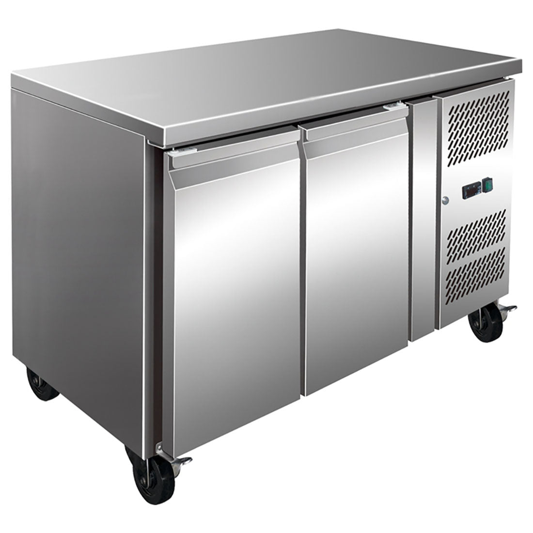 Two Door Bench Fridge 260L - Cafe Supply