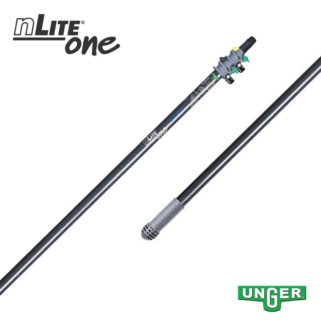 UNGER NLITE ONE GLASS FIBRE TELESCOPIC POLE - 1.5M, 2 SECTIONS - Cafe Supply