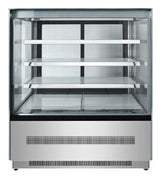 UPRIGHT SQUARE CAKE SHOWCASE 1500 MM FRIDGE WDF157Z - Cafe Supply