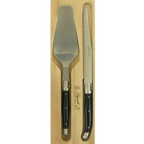 VERDIER CAKE SLICE SERVER SET BLACK - Cafe Supply