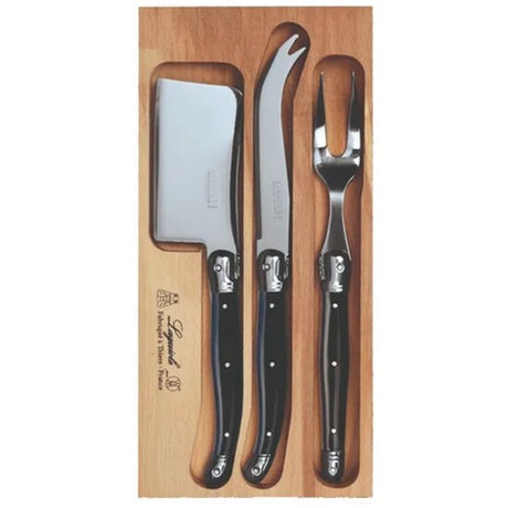 VERDIER CHEESE SET BLACK 3PC - Cafe Supply