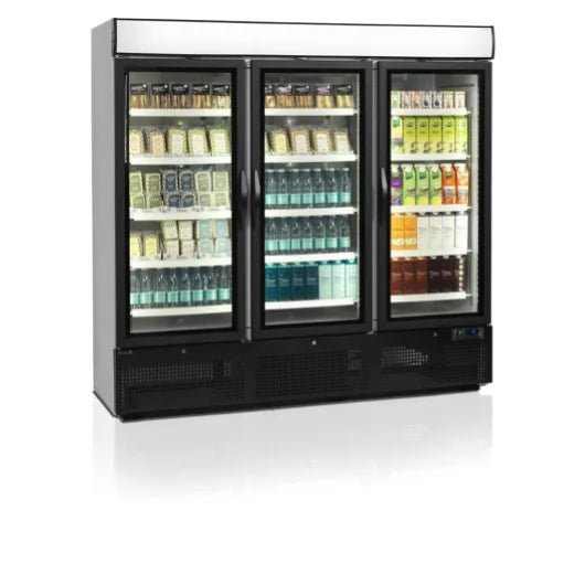 Vertical Display Chiller Glass Door - Cafe Supply