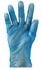 Vinyl Gloves Powder Free - Blue, S, 5.0g (1000) Per Box - Cafe Supply