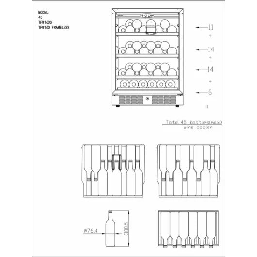 Wine Cooler - Cafe Supply