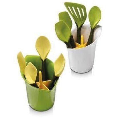 Zeal Calla Lily Utensil Pot (6) - Cafe Supply